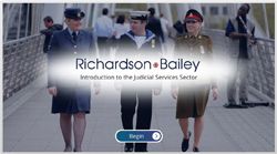 An elearning slide created by an instructional designer showing three military people 
